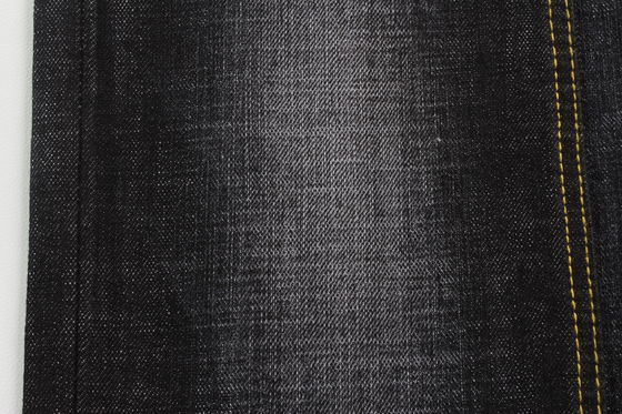ราคาดี Sanforizing 63'' ความกว้างเต็ม 12Oz Cotton Spandex ผ้าเดนิมพร้อม Warp Slub ออนไลน์