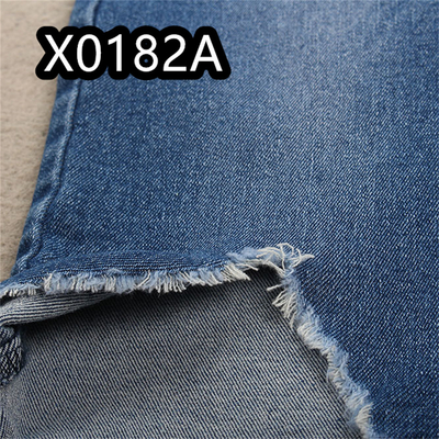 10Oz TR Cotton Polyester Spandex ผ้าเดนิมสีน้ำเงินเข้ม