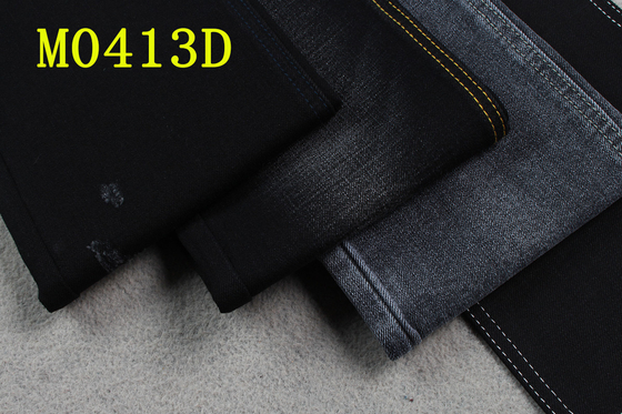 11.5oz Crosshatch Sulphur เนื้อเดนมดําสําหรับกางเกงยีนส์ 2% สเปนเด็กซ์ สูงกระชับ 58/59 
