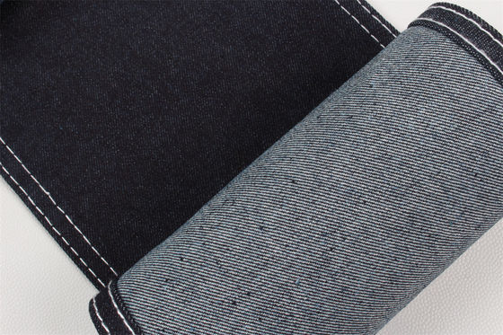 ราคาดี สีน้ําเงินเข้ม สเปนเด็กซ์สูง ผ้าพอลิเอสเตอร์กระชับผ้าเดนนิม ออนไลน์