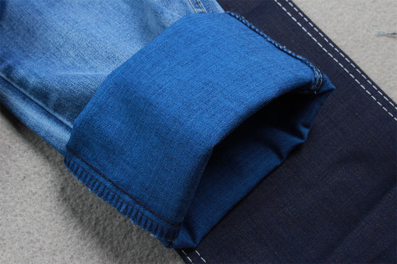 ราคาดี 9-10 oz Tencel เนื้อเดนมสําหรับผู้หญิง กางเกงยีนส์ยืดสูงสําหรับยีนส์ยี่ห้อคุณภาพสูงจากโรงงาน Guangdong จีน ออนไลน์