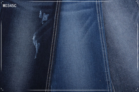 ราคาดี สีน้ำเงินเข้ม 10.9oz Sanforized 69 Cotton 26 Polyester 2 Spandex ผ้าเดนิมดิบ ออนไลน์