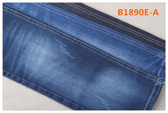 ราคาดี Mercerized 60% Cotton 11 Oz Breathable Slub Stretch Denim Fabric For Jeans ออนไลน์