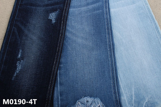 ราคาดี 390gsm Dual Core Elastic 94 Cotton 4 Spandex Slub ผ้าเดนิมที่ยืดได้ ออนไลน์