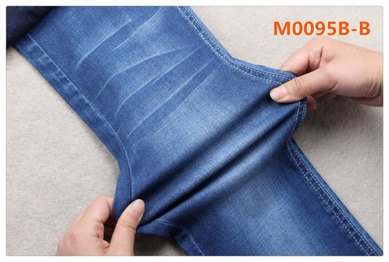 ราคาดี 132cm 9oz 50 Cotton 12 Tencel Super Stretch Denim Fabric For Pants Coats ออนไลน์