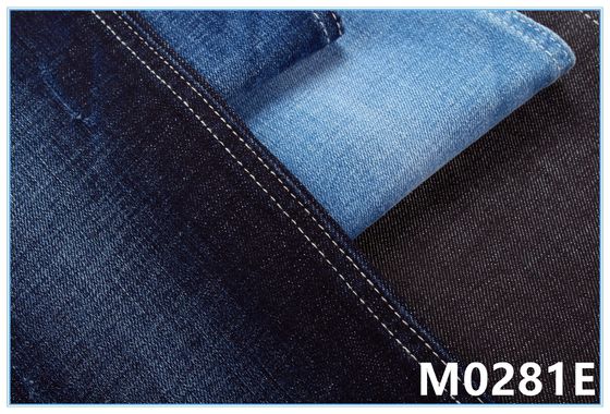 ราคาดี 373g 11oz 58% Cotton Crosshatch Denim Textile Fabric For Men Jeans ออนไลน์