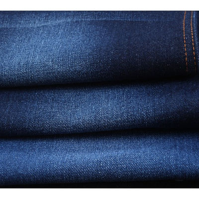 ราคาดี 90 cotton 10 polyster 12.5oz dark indigo Raw Denim Fabric For Overalls Jeans ออนไลน์