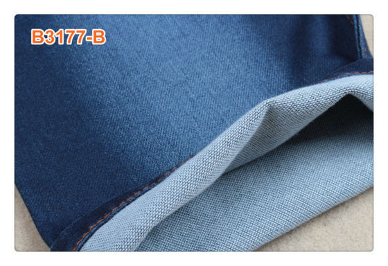 ราคาดี 73% Cotton 25% Spandex Stone Washed Denim Fabric For Jeans Skirt ออนไลน์