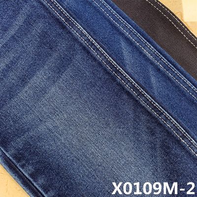 ราคาดี 63 Cotton 33 Polyester 12oz Sanforizing Repreve Stretch Jeans Material ออนไลน์