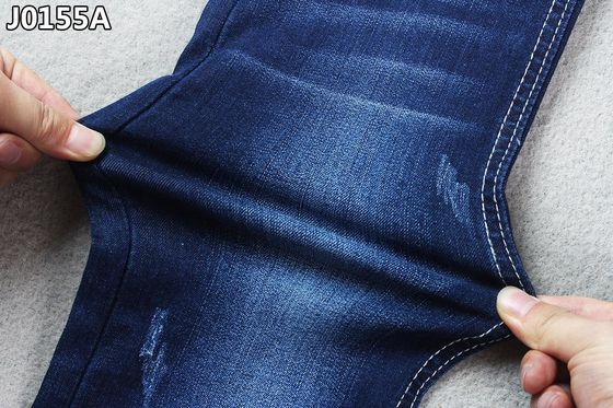 ผ้าเดนิมยืด 8.3OZ พร้อม Slub 2% Spandex Fabric Textile Sanforizing