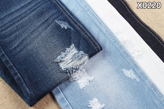 ราคาดี 7 X 7 OE เส้นด้ายผ้าฝ้ายหนาผ้ายีนส์โพลีเอสเตอร์ไม่ยืด 13.6oz ออนไลน์